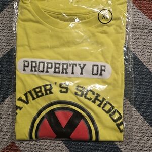 Xavier's School Yellow T-Shirt